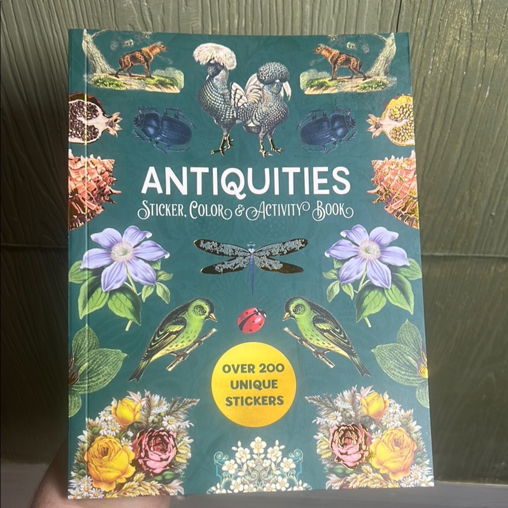 Antiquities Sticker, Color & Activity Book